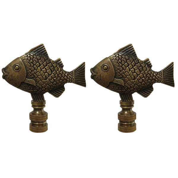 RoyalDesigns Fish Lamp Finial Wayfair